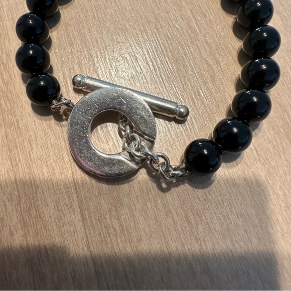 Tiffany & Co. Onyx Beads Toggle Bracelet - Picture 4 of 7